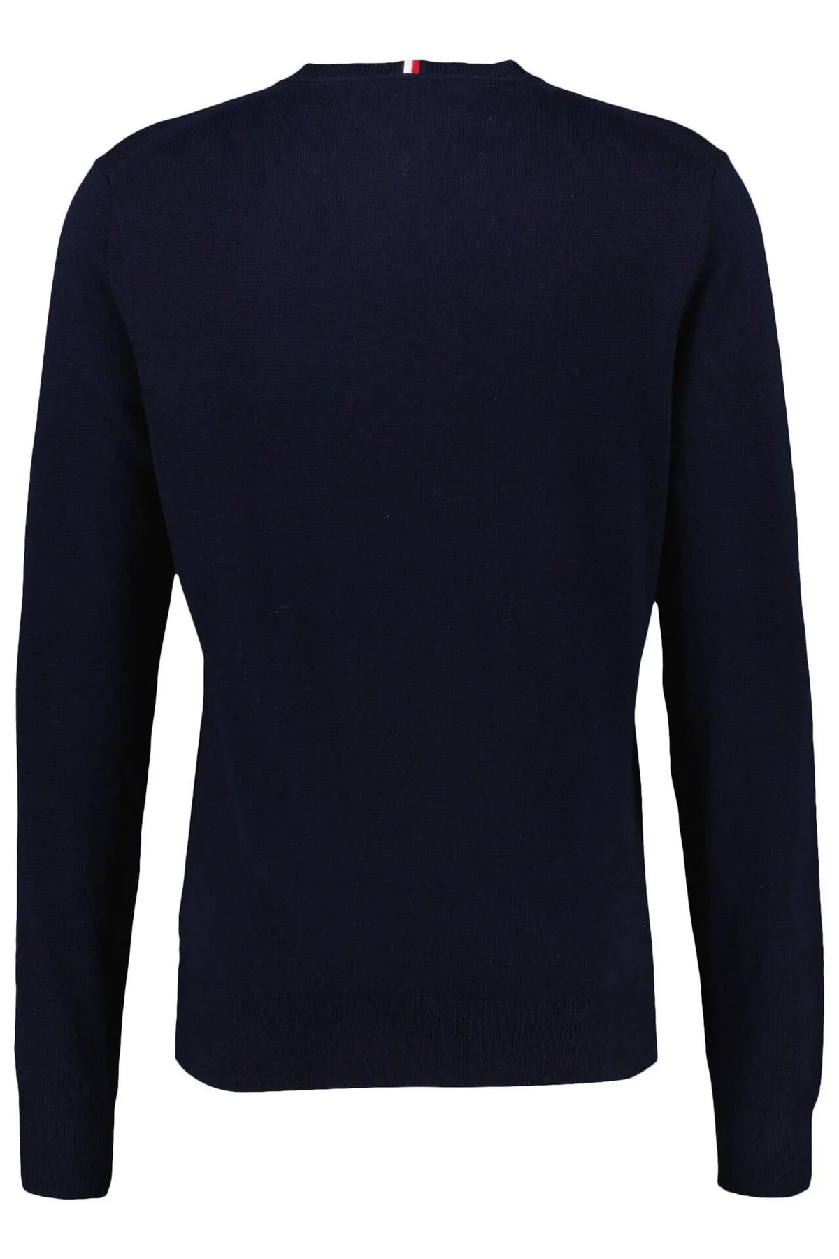 Feiner Strickpullover mit V-Ausschnitt