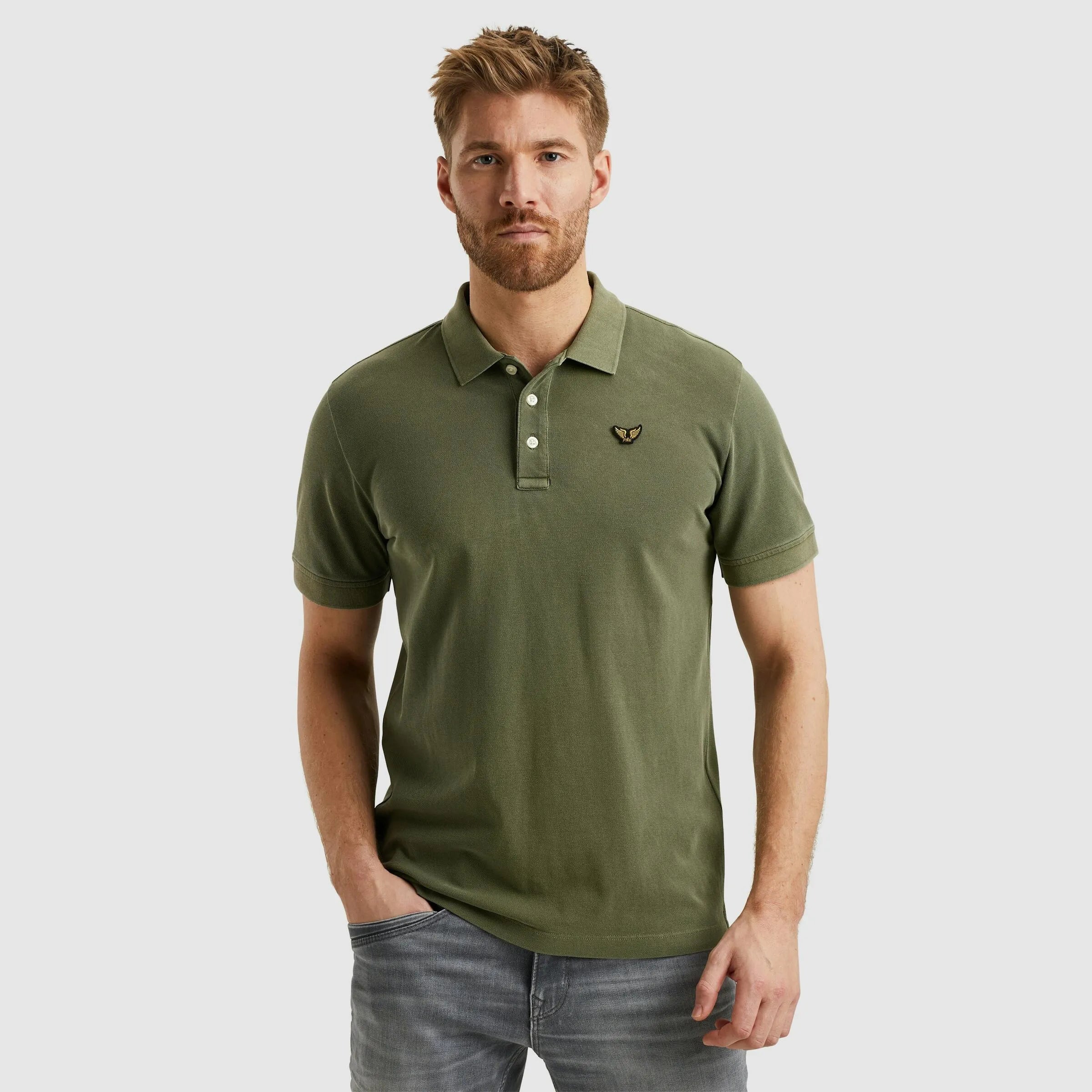 Poloshirt aus Bauwmwolle