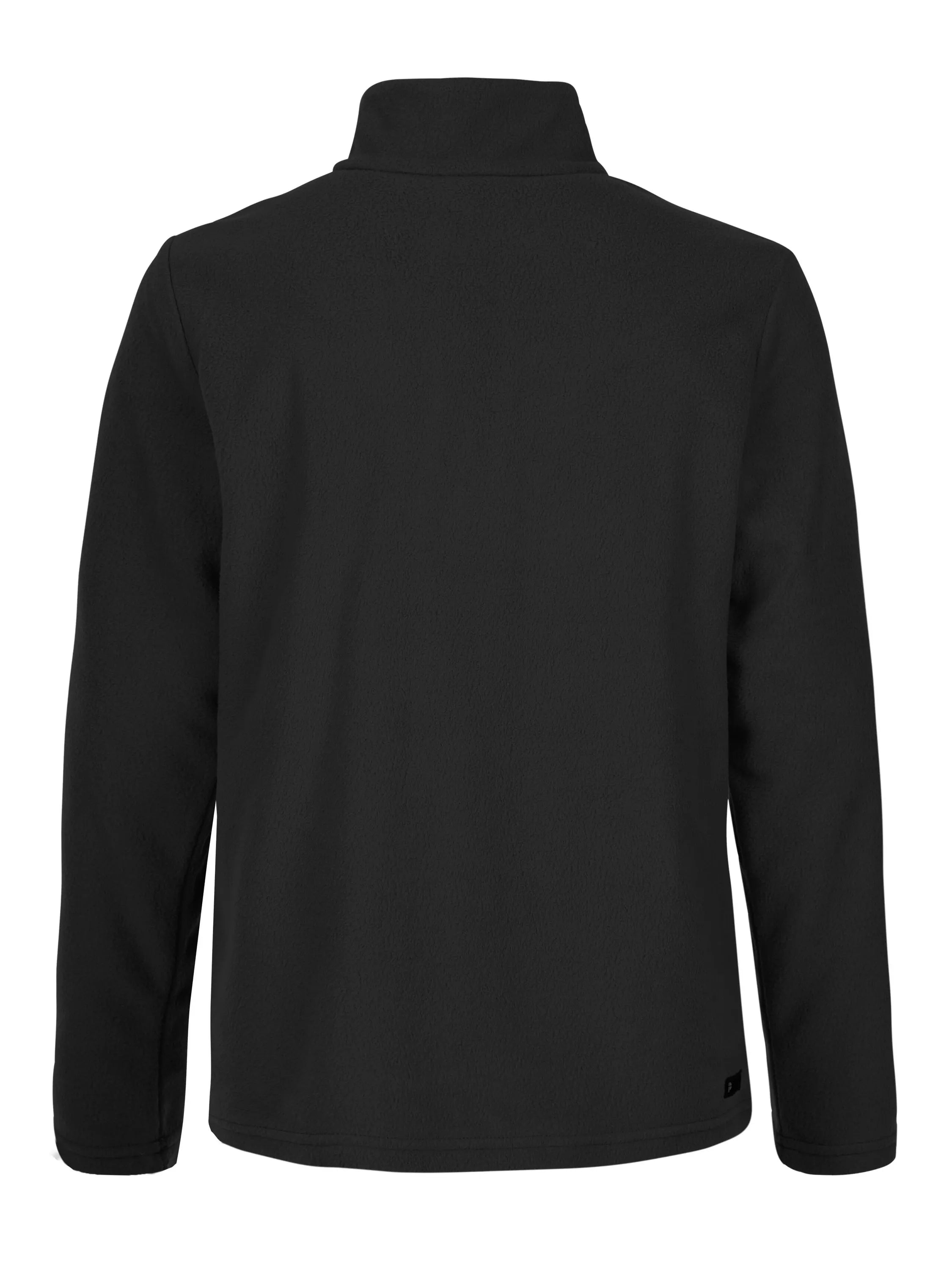 Fleecepullover mit Stehkragen