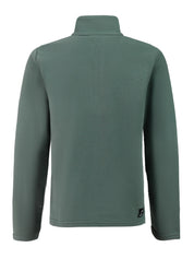 Fleecepullover mit Stehkragen