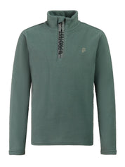 Fleecepullover mit Stehkragen