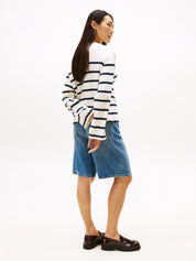 Langarmshirt gestreift