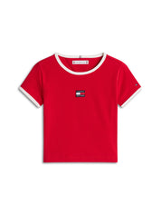 T-Shirt aus Baumwolle mit Logoprint