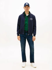 Sweatshirtjacke aus Baumwollmix
