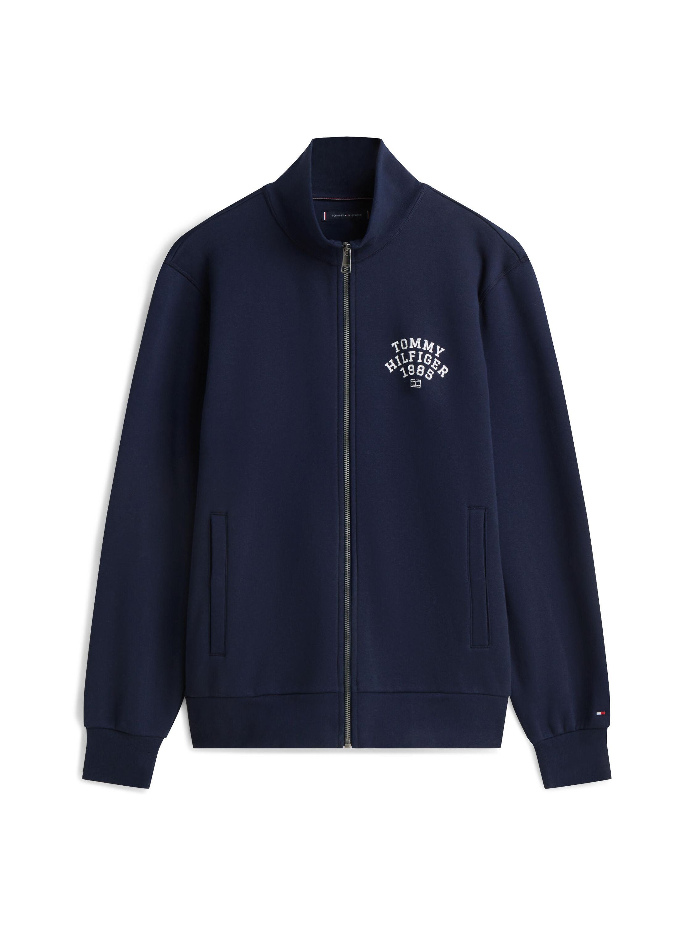Sweatshirtjacke aus Baumwollmix