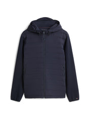 Steppjacke mit Kapuze