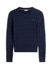 Strickpullover aus Baumwolle