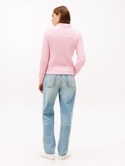 Strickpullover aus Baumwolle