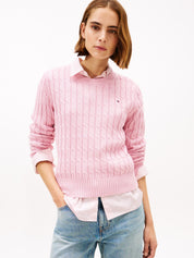 Strickpullover aus Baumwolle