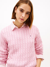 Strickpullover aus Baumwolle