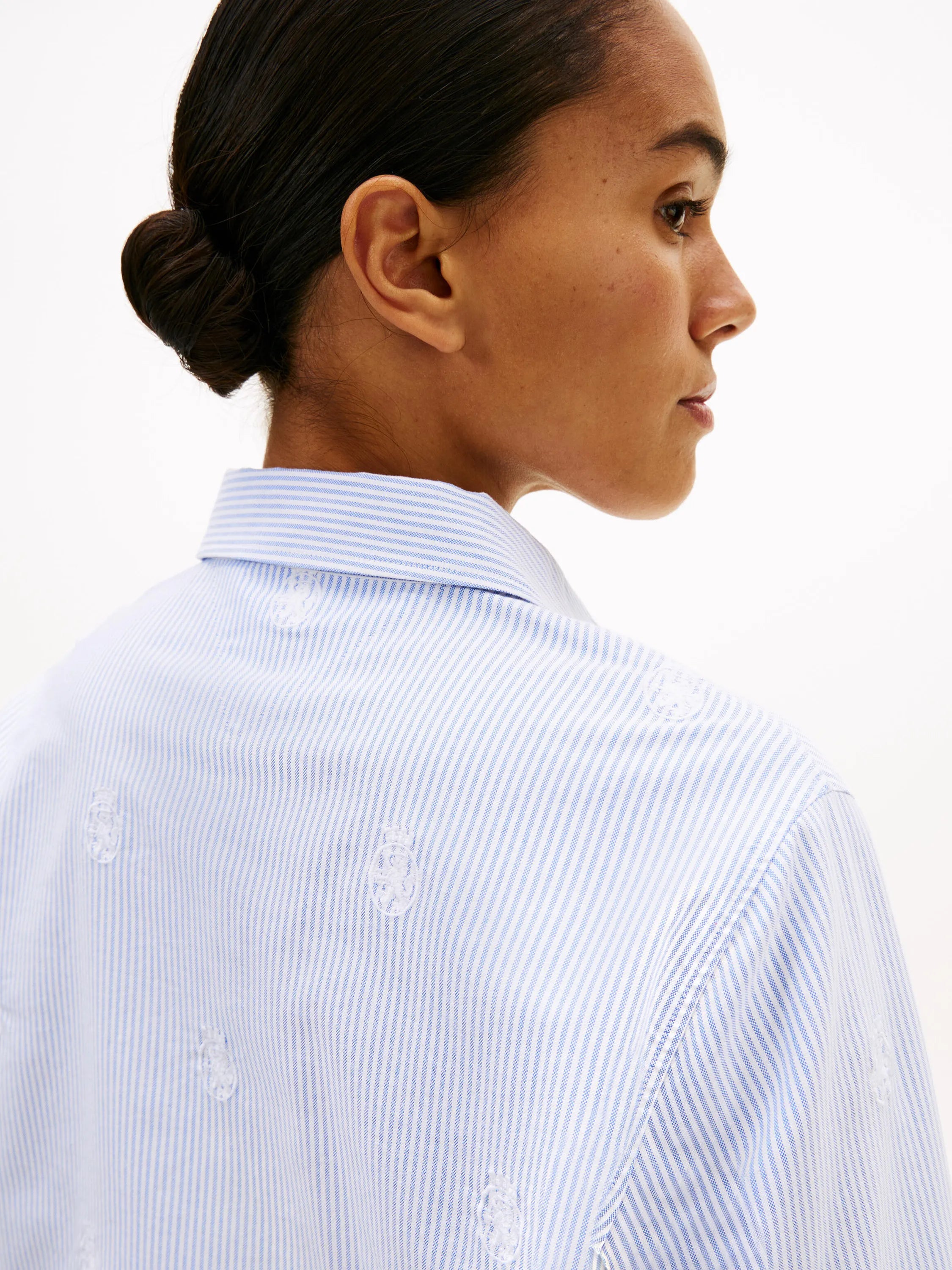 Bluse gestreift