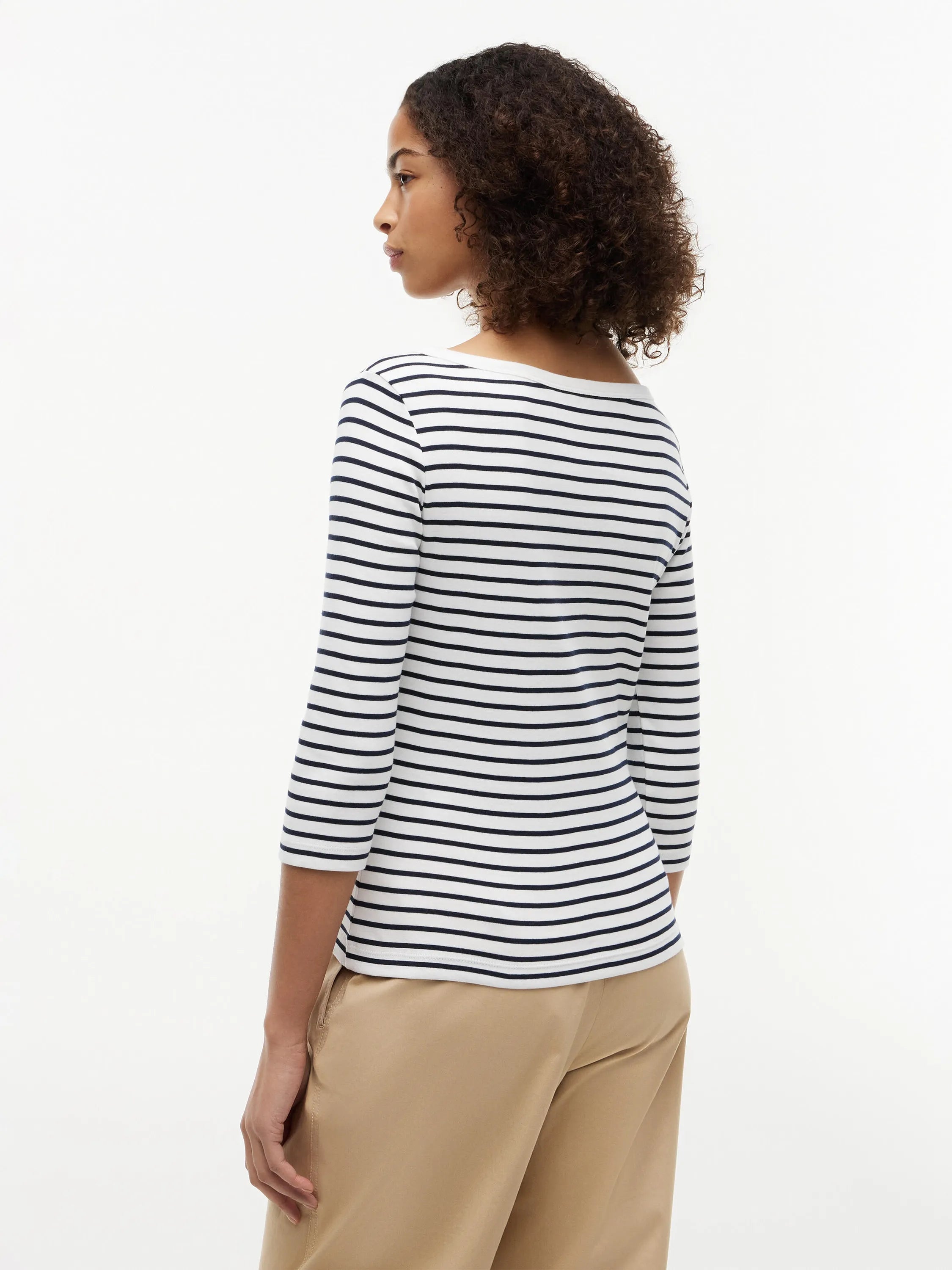 Langarmshirt aus Baumwolle