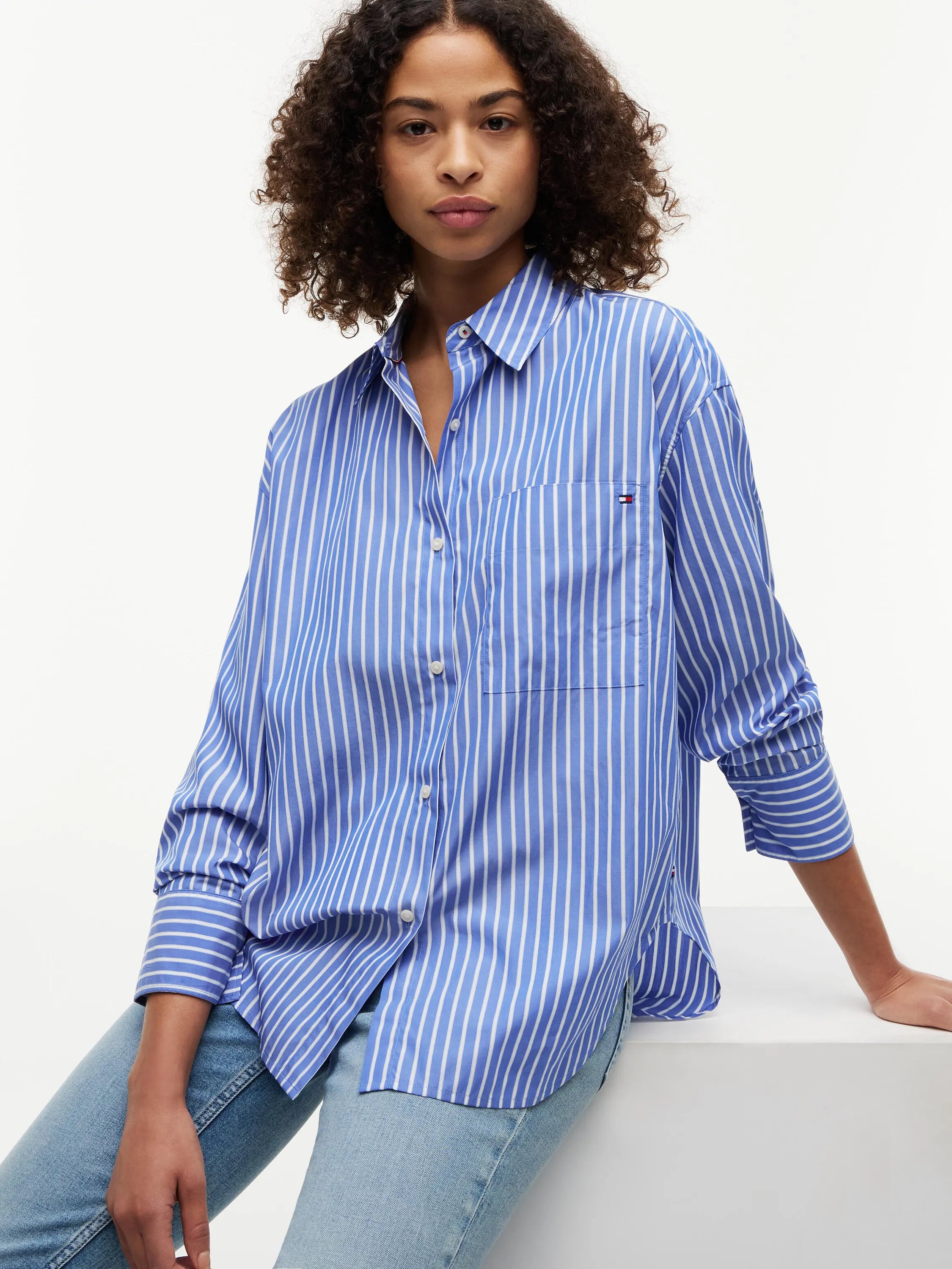 Bluse aus Baumwolle