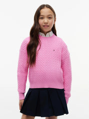 Strickpullover aus Baumwolle