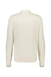 Strickpoloshirt aus Baumwollmix