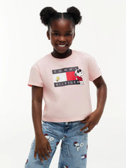 T-Shirt aus Baumwollmix
