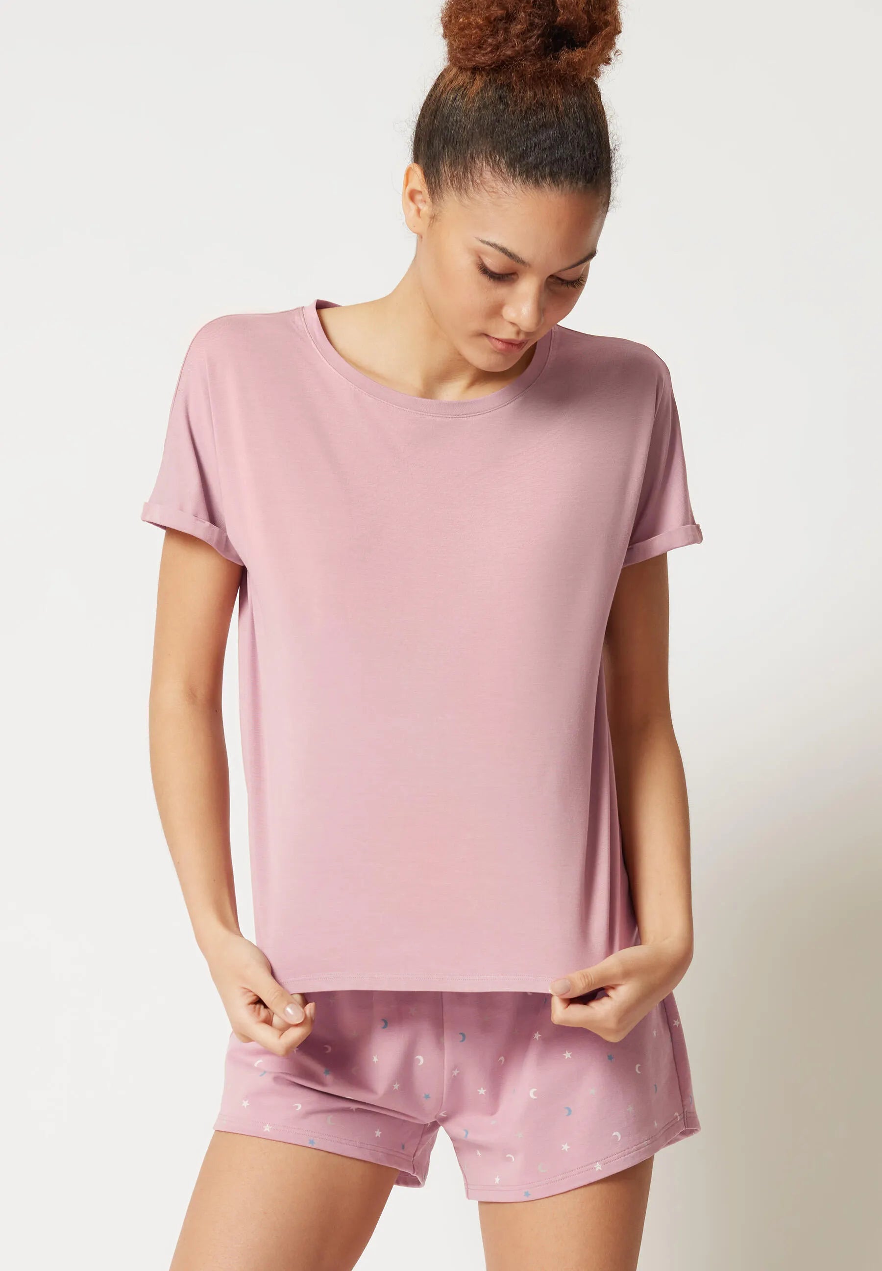 Schlaf-T-Shirt aus Viskose
