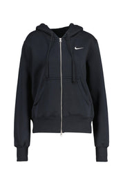 Sweatshirtjacke aus Baumwollmix