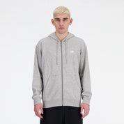 Sweatshirtjacke aus Baumwollmix