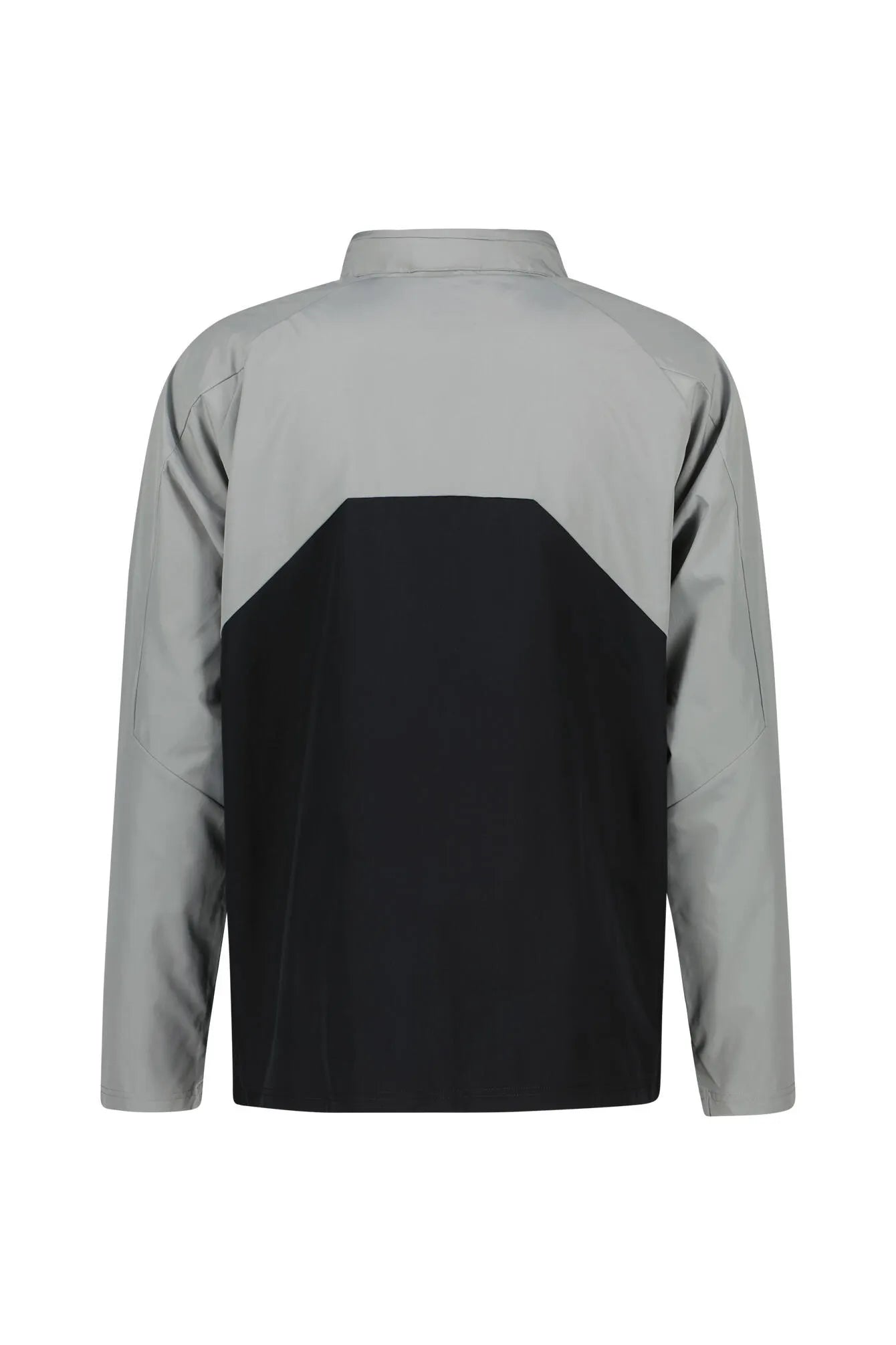 Trainingsjacke mit einrollbarer Kapuze