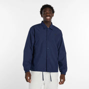 Coachjacke mit aufliegendem Kragen