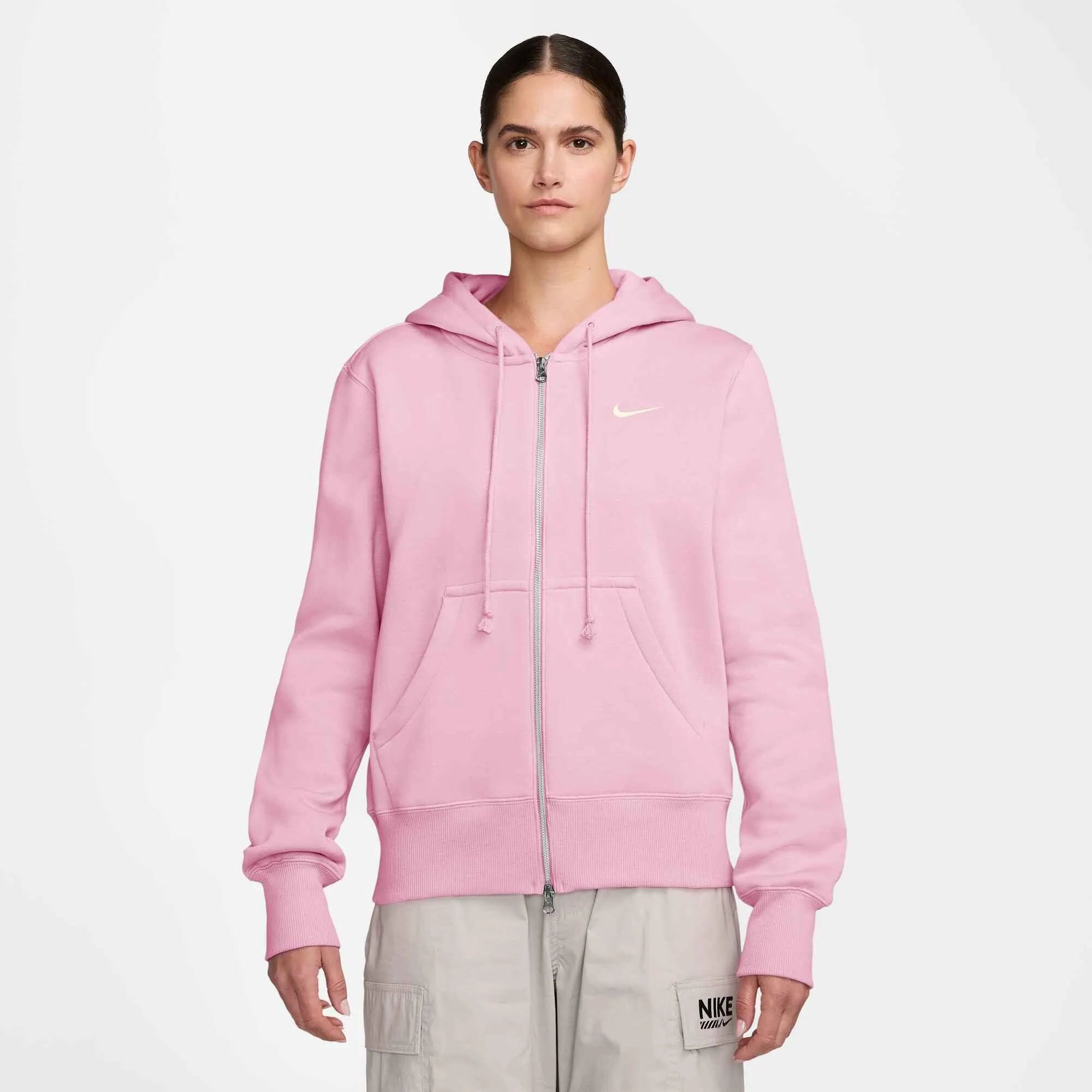 Sweatshirtjacke aus Baumwollmix