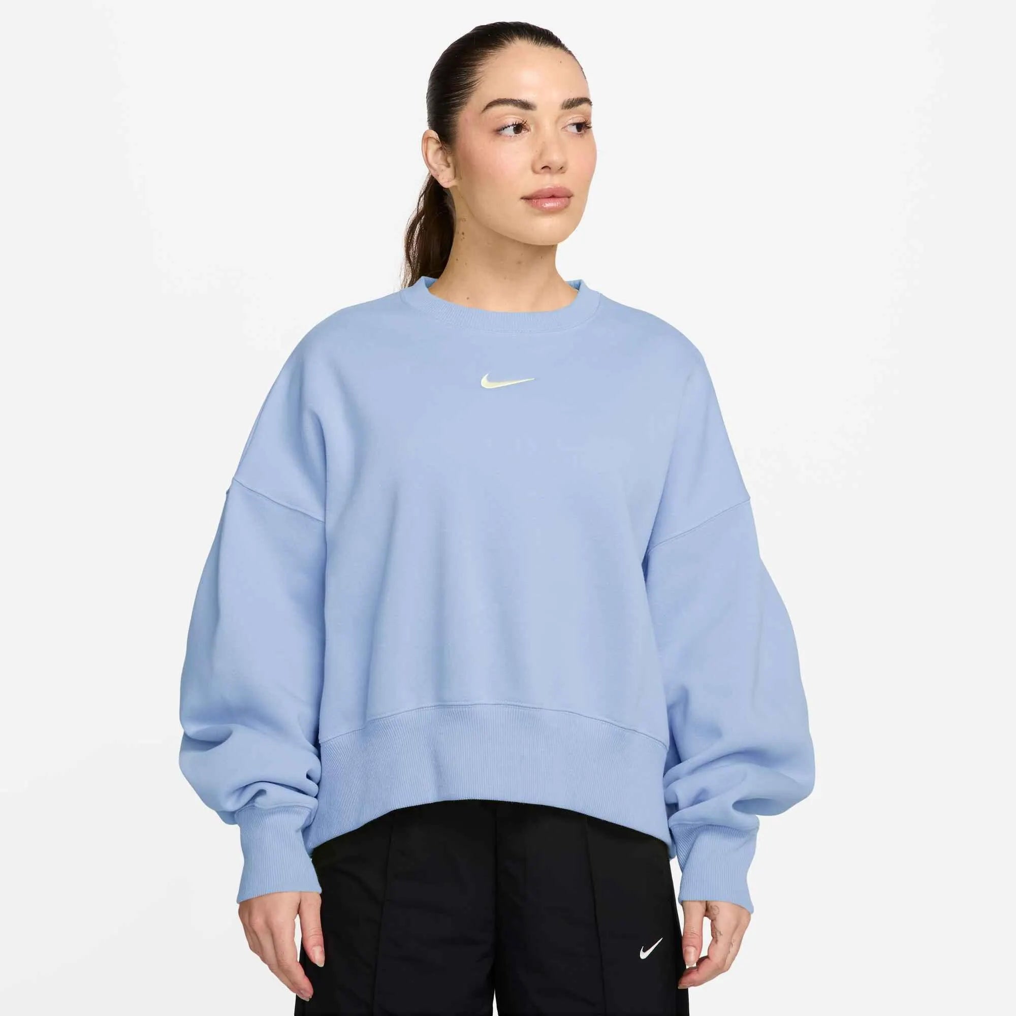 Sweatshirt oversized aus Baumwollmix