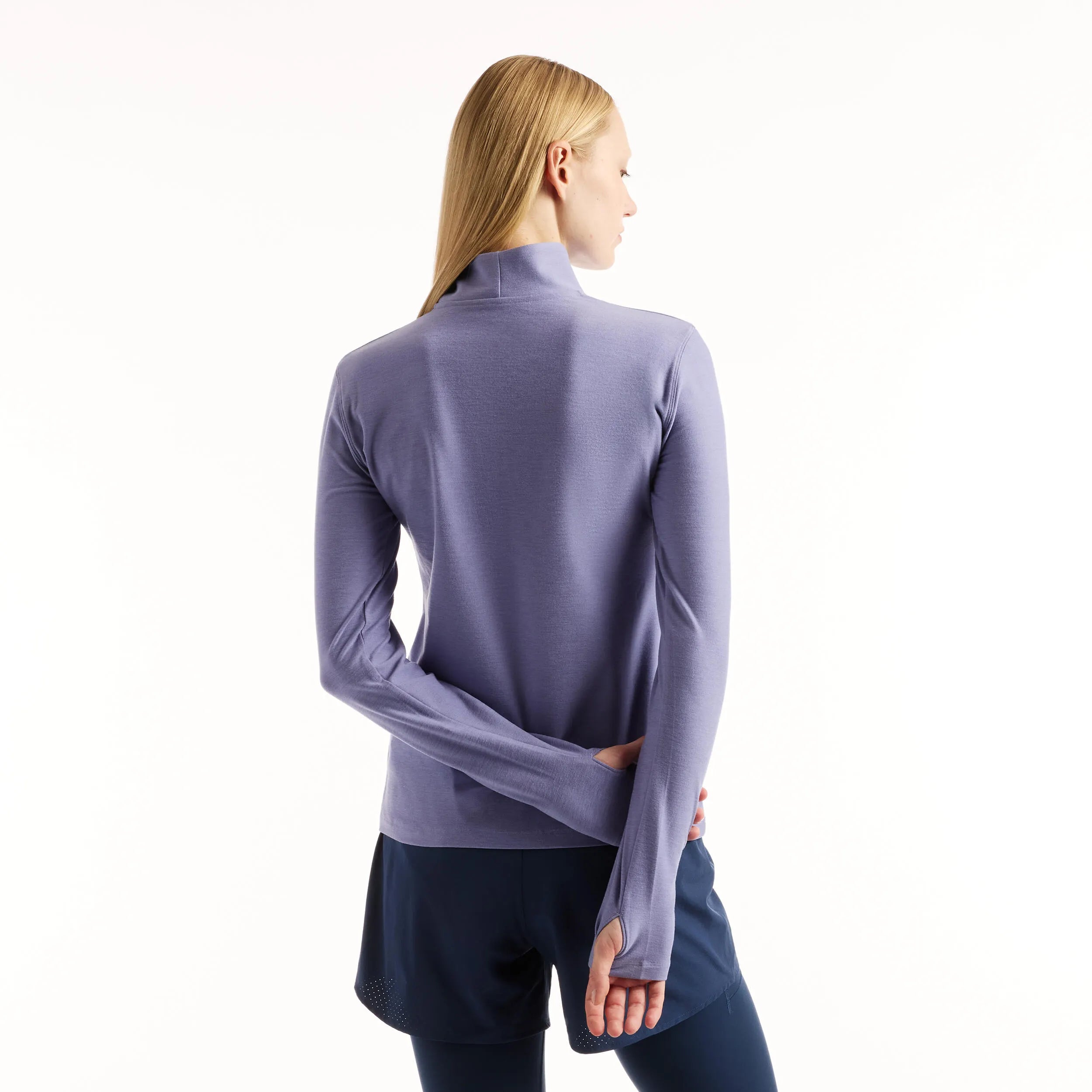 Funktionsshirt ESSENTIALS SPACE DYE QUARTER