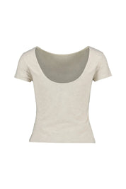 T-Shirt Rückenfrei aus Baumwolle