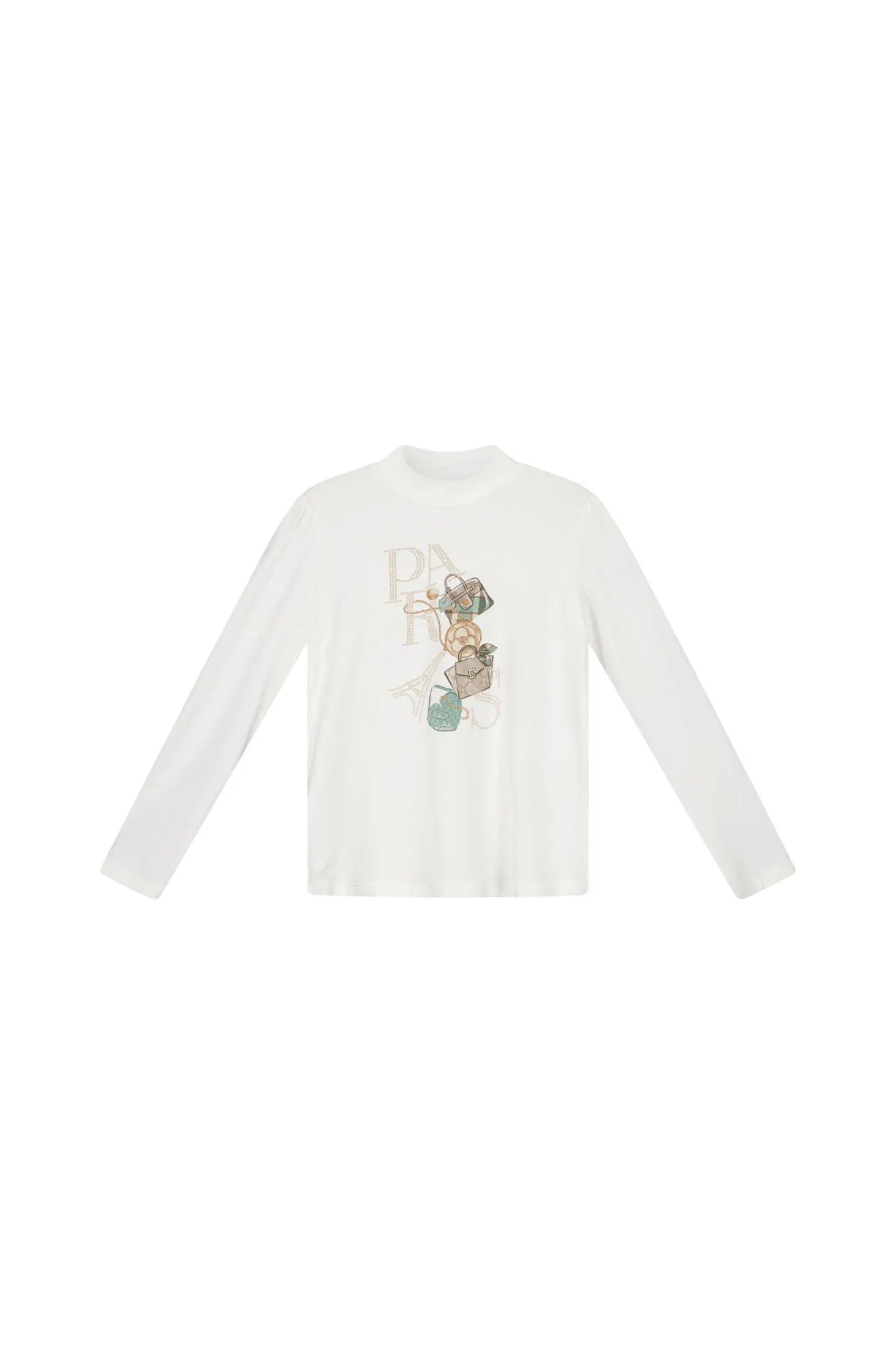Langarmshirt aus Viskose