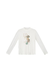 Langarmshirt aus Viskose