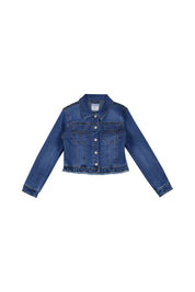 Jeansjacke aus Baumwolle