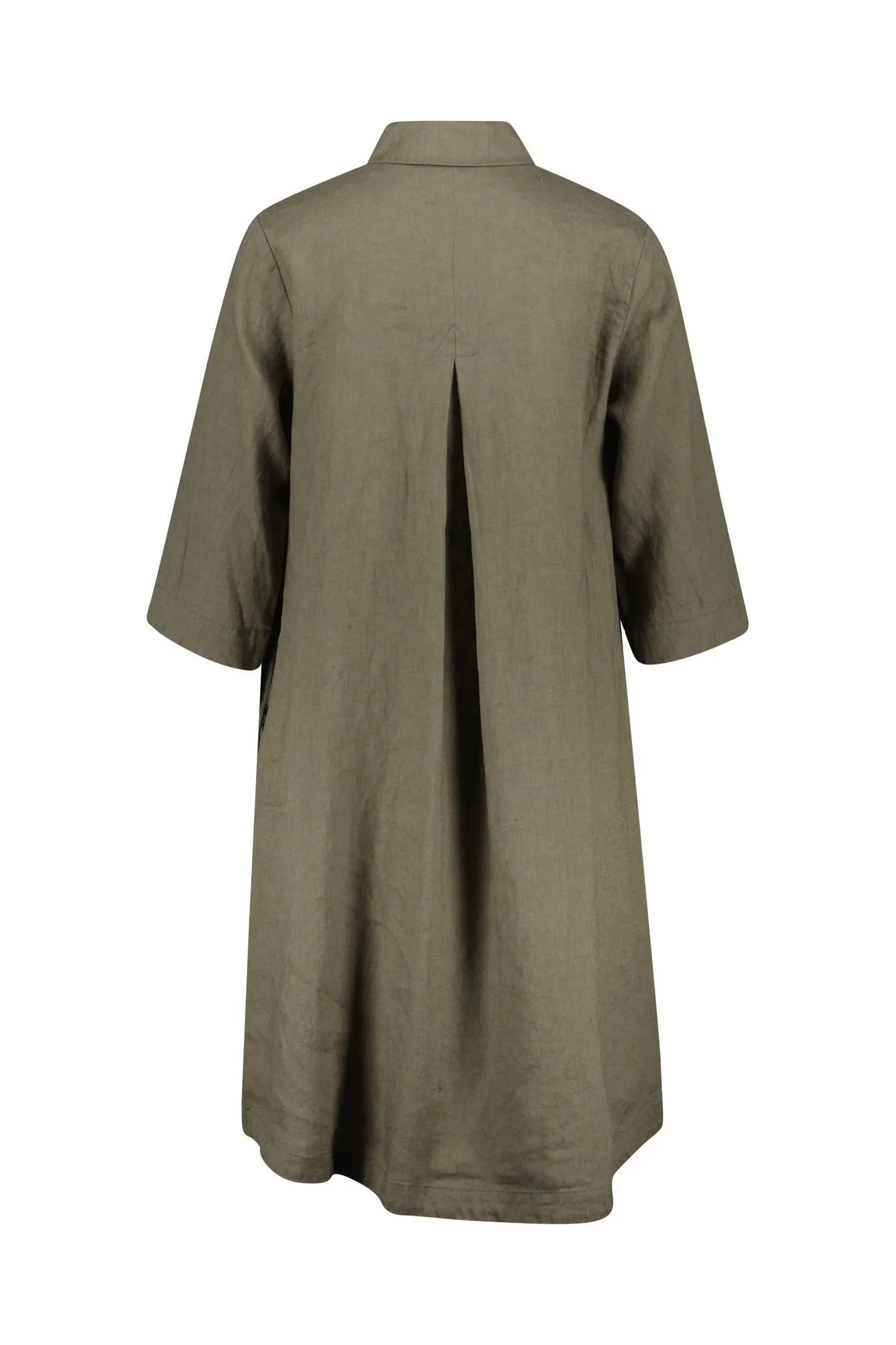Hemdblusenkleid aus Leinen