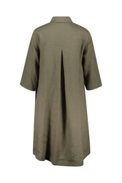 Hemdblusenkleid aus Leinen
