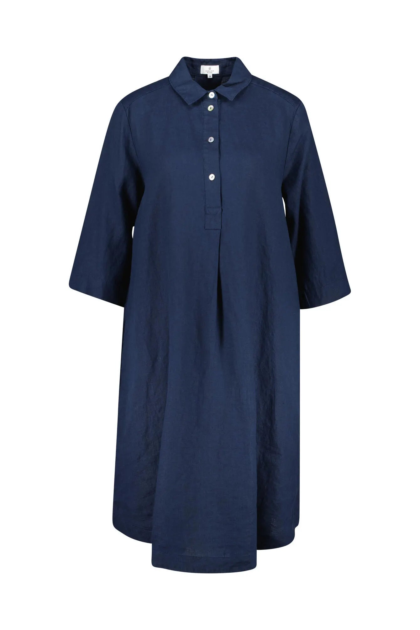 Hemdblusenkleid aus Leinen