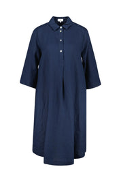 Hemdblusenkleid aus Leinen