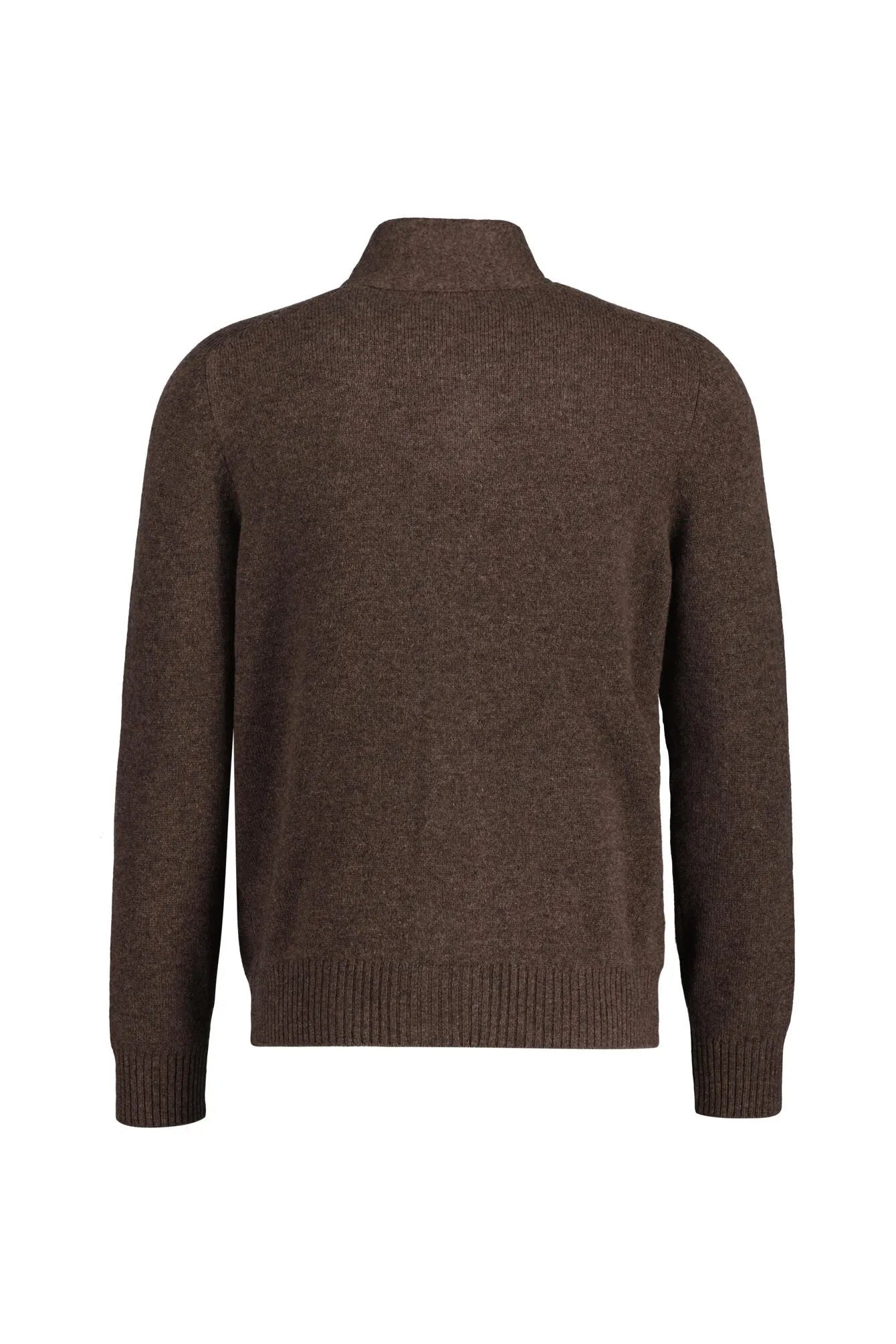 Strickjacke mit Stehkragen