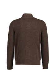 Strickjacke mit Stehkragen