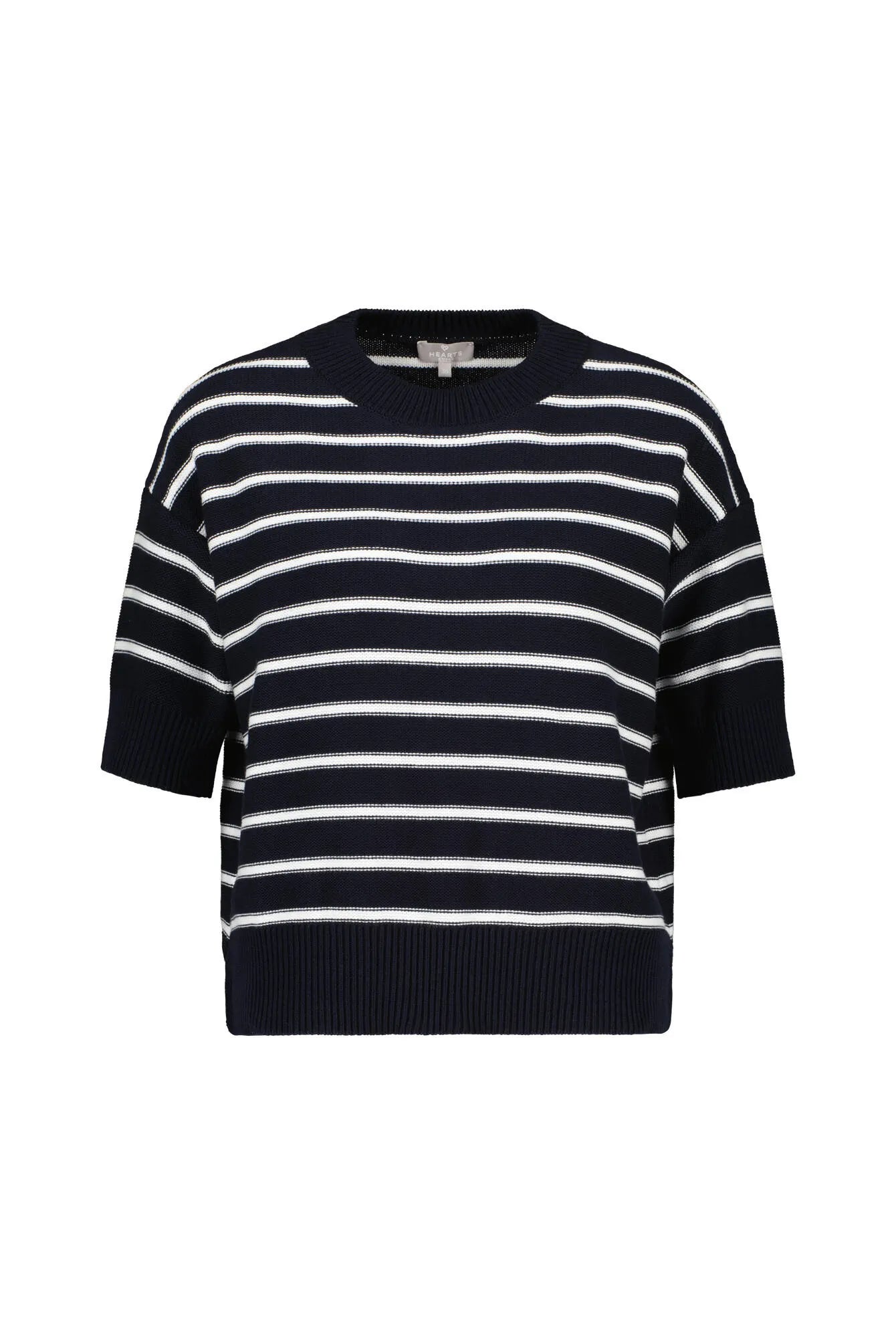 Strick-T-Shirt aus Bio-Baumwolle