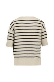 Strick-T-Shirt aus Bio-Baumwolle