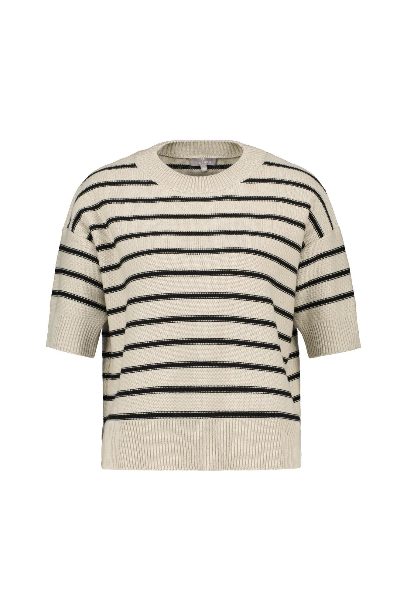 Strick-T-Shirt aus Bio-Baumwolle