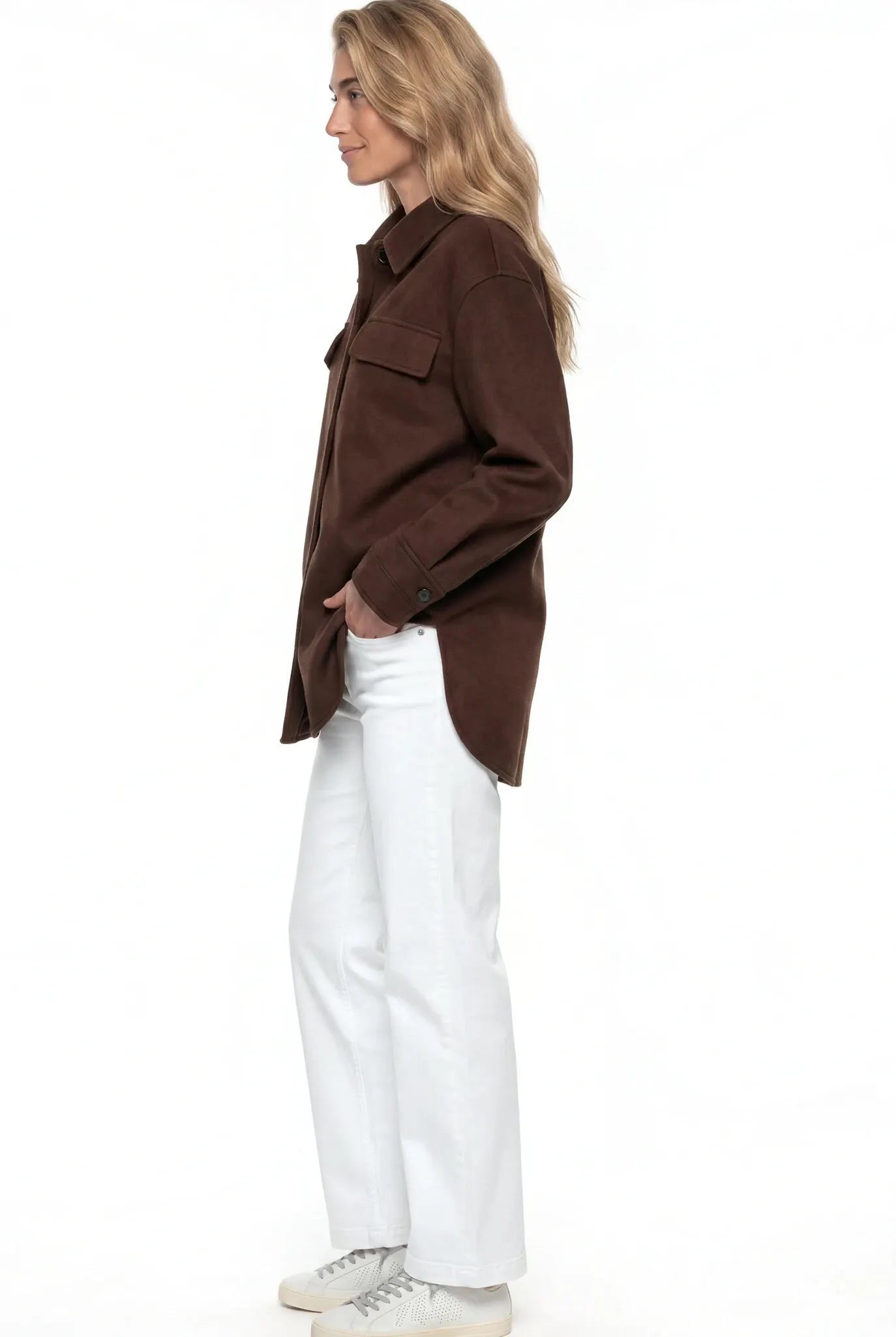 Übergangsjacke aus Wolle
