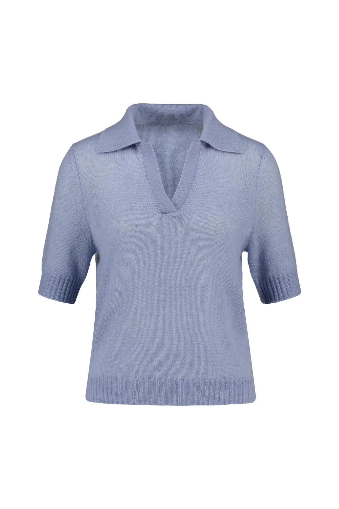 Strick-Poloshirt ADELAR aus Kaschmir