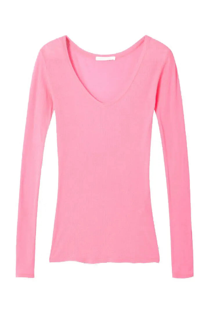 Langarmshirt aus Baumwolle