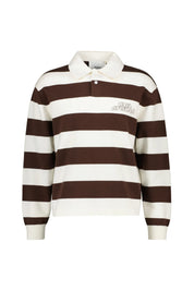 Polosweatshirt REY aus Baumwollmix