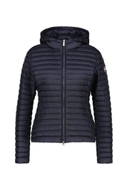 Daunen-Steppjacke mit Kapuze