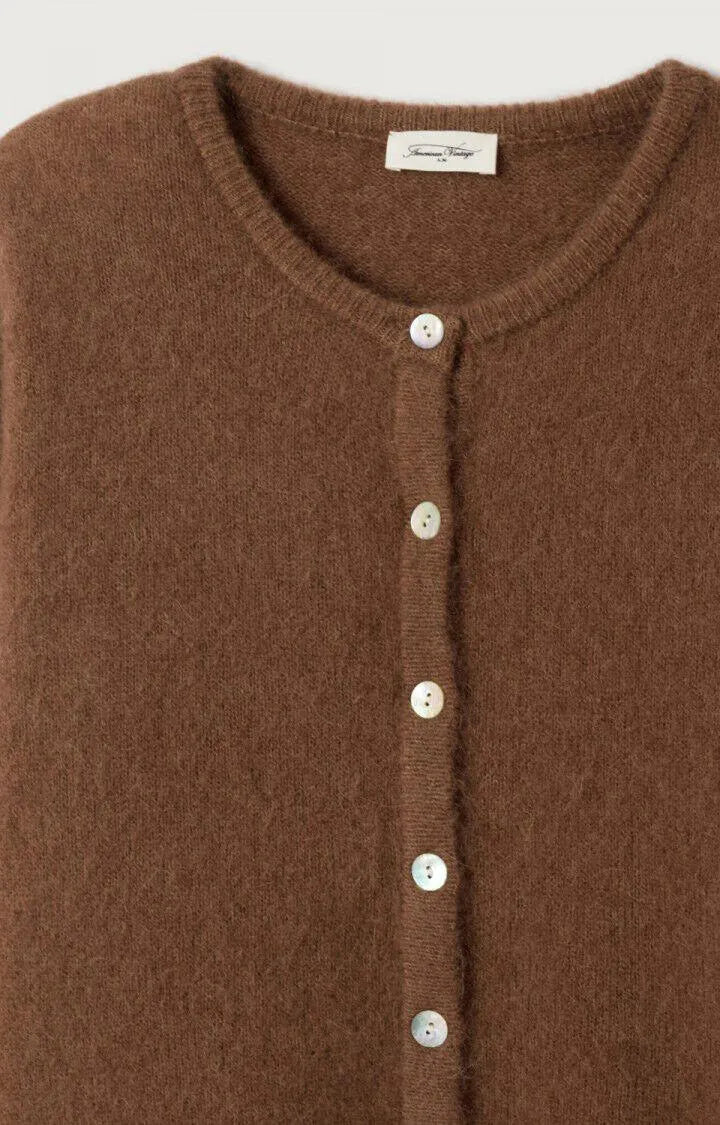 Strickjacke aus Alpakamix