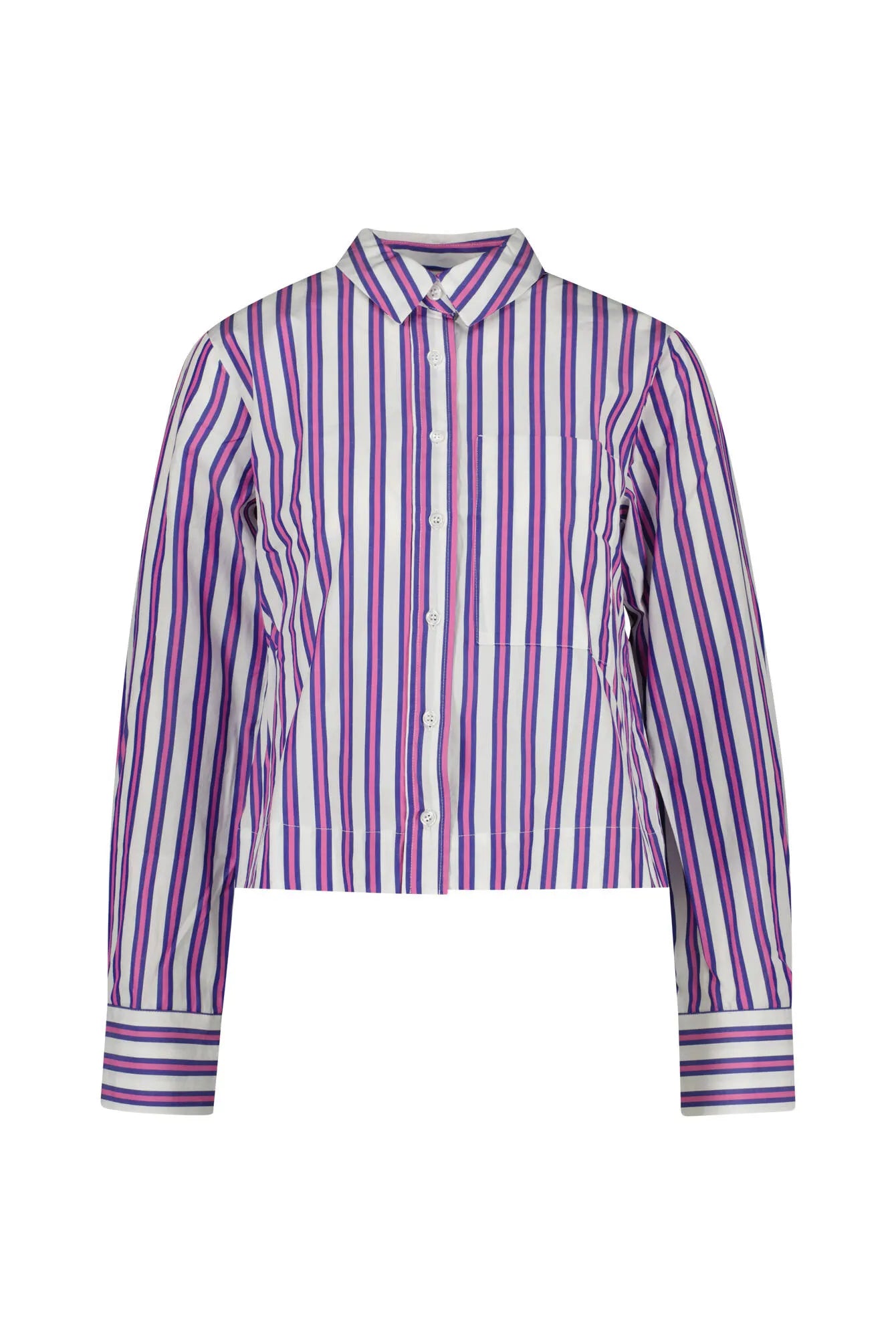 Bluse gestreift aus Baumwolle