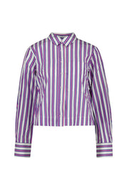 Bluse gestreift aus Baumwolle