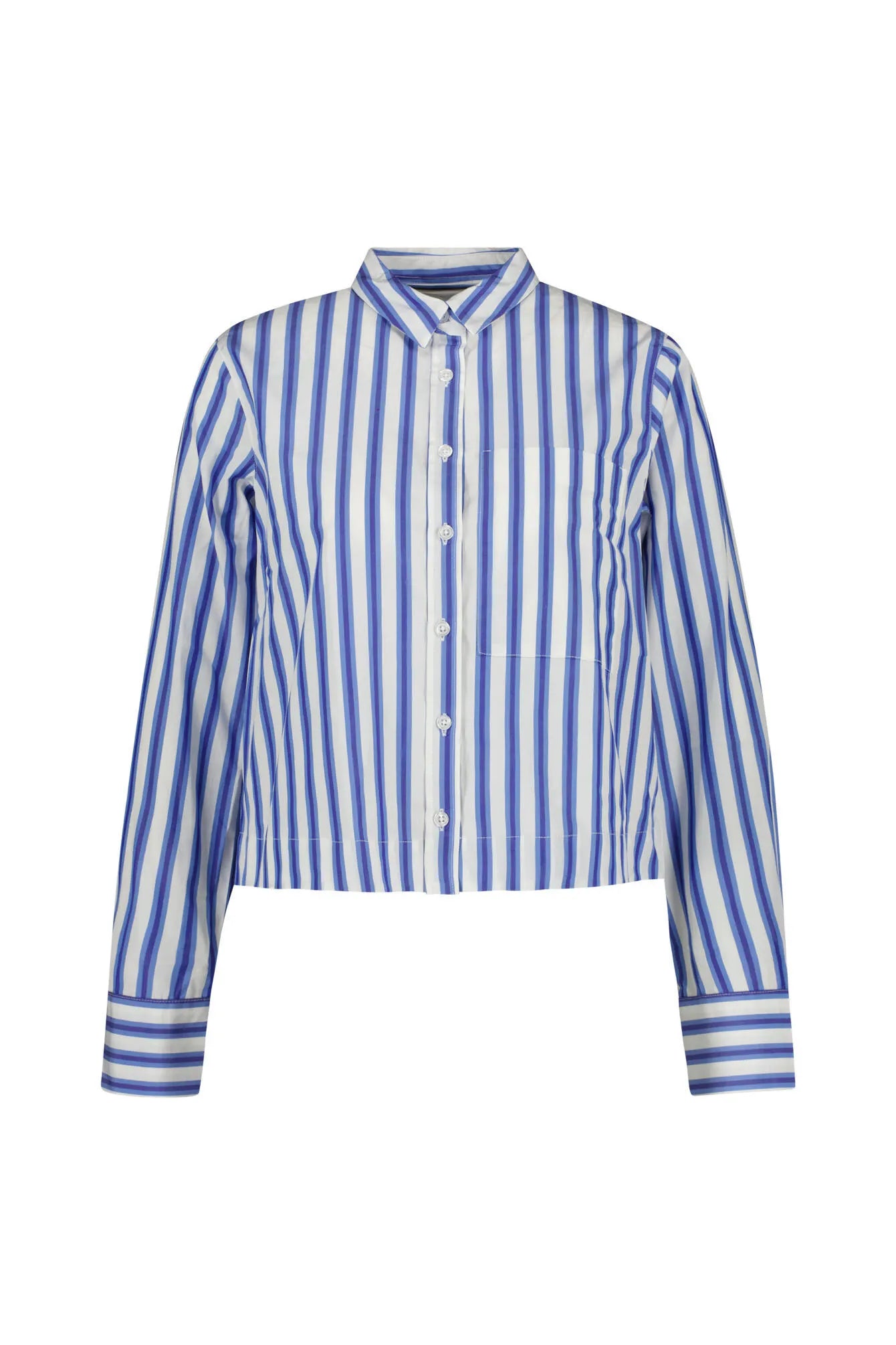 Bluse gestreift aus Baumwolle